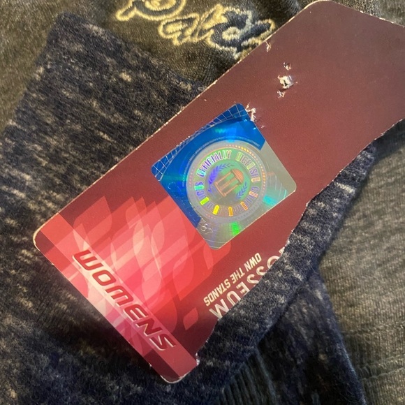 PITT Women’s cardigan new with Tags size large Gray and blue - Picture 9 of 12